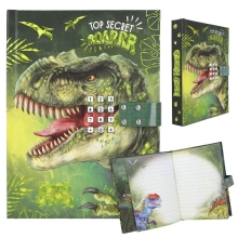 Dino World diary with code and sound, Depesche (12407)