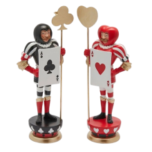 Підсвічник Карткові вартові висота 35см в асортименті, Enzo De Gasperi (EDG Italy) 31087