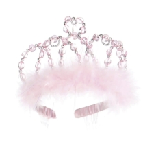 Тиара принцессы, цвет розово-серебристый, Great Pretenders (11620)