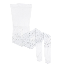 Колготки со стразами белые, размер US 3-8, Great Pretenders (23000)