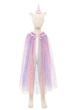 Party Supplies Great Pretenders Cape and Headband Set, Multicolor, Size US 4-6 (51425)