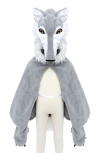 Party Supplies Cape Wolf size US 4-6, Great Pretenders (57565)