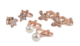 Набор серьги-клипсы, 3шт, Great Pretenders (90601)