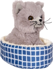 Мягкая игрушка кошечка Нала в корзине, Spiegelburg (17626)