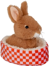 Мягкая игрушка кролик Розе в корзине, Spiegelburg (21813)