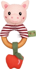 Игрушка-погремушка Свинка, серия Little Wonder, Spiegelburg (21852)