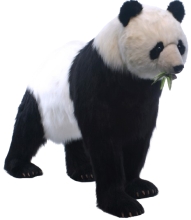 Animated Plush Toy Panda walking, L. 192cm, HANSA (0211)