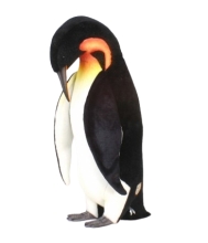 Animated Plush Toy Emperor penguin, H. 80cm, HANSA (0306)