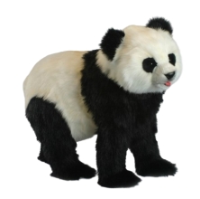 Animated Plush Toy Panda walking, L. 75cm, HANSA (0313)