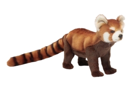 Plush Toy Red panda standing, L. 67cm, HANSA (6309)