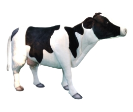 Plush Toy Cow, H. 128cm, HANSA (7038)
