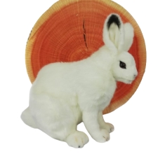 Plush Toy Arctic hare, H. 30cm, HANSA (7851)