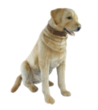 Plush Toy sitting Labrador, H. 90cm, HANSA (8375)