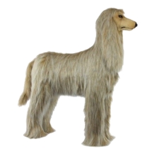 Plush Toy Afghan Hound (beige),standing, L. 100 cm, HANSA (8517)