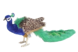 Мягкая игрушка Павлин высота 24см, Hansa (5433)