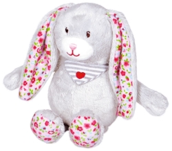 Musical soft toy Bunny, Baby Charm series, Die Spiegelburg (58031)
