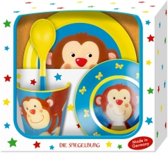 Dinnerware set Monkey, Die Spiegelburg (82494)