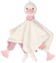 Blanket for hugs Goose Baby Charm, pink 52x30cm, Die Spiegelburg (85808)