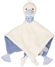 Blanket for hugs Rabbit Baby Charm, blue 52x30cm, Die Spiegelburg (85815)