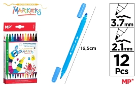 Sandbox Set of double markers, 12 pcs., Madrid Papel (80062)