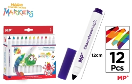 Sandbox Set of color-changing markers, 12 pcs, Madrid Papel (80109)