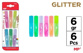 Sandbox Transparent glue with glitter, Madrid Papel (36323)