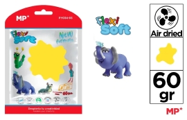 Sandbox Modeling paste, yellow 60g, Madrid Papel (53399)