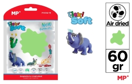 Sandbox Modeling paste, green 60g, Madrid Papel (53566)