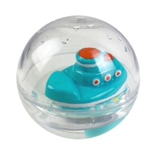 Іграшка для купання Водяний мяч - Зелений човен 10 см , Bass&Bass | B38221