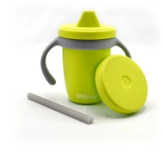 Non-spill cup Küp: 4-in-1 Kup Lime, BBluv | B0174-L