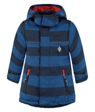 Куртка для мальчика Смужка(цвет синий) осень-зима р.86, Kanz (12511)