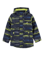 Куртка для мальчика Полосатик (цвет темносиний) осень-зима р.92, Kanz (53743)