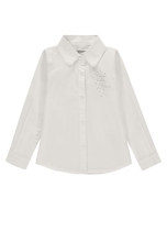 Блуза для девочки цвет экрю размер 116, Kanz (65012)