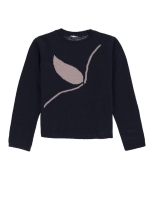 Sweater for girls (color dark blue) s.92, Konigsmuhle (58151)