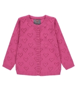 Cardigan for girls color pink size 92, Kanz (87625)