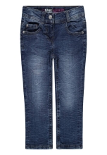 Jeans for girls color blue size 128, Kanz (01734)