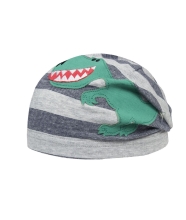 Hat for a boy color gray size 47, Dolli (70993)