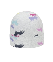 Cap for girls color gray size 51, Dolli (81722)