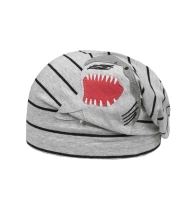 Hat for a boy color gray size 55, Dolli (81548)