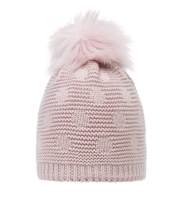 Шапка для девочки (цвет розовый) р.53, Dolli (10699)