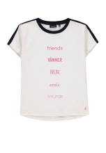 T-shirt for girls color white size 110/116, Marc OPolo (25136)