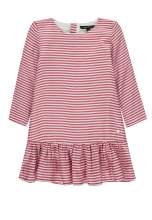 Dress for girls red stripe size 116, Marc OPolo (15151)