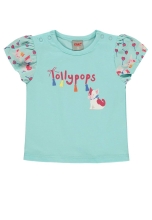 T-shirt for girls color blue size 86, Kanz (25259)