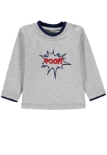 Longsleeve for boy color gray size 92, Kanz (37535)