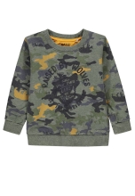 Sweatshirt for a boy Military (color green) s.122, Kanz (41808)