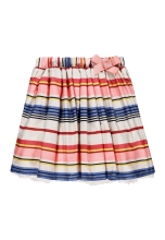 Skirt for girls striped size 140, Konigsmuhle (19333)