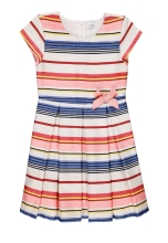 Dress for girls striped size 146, Konigsmuhle (19258)