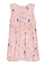 Dress for girls color pink size 104, Konigsmuhle (16165)