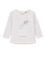 Лонгслив для мальчика цвет молочный размер 92, Bellybutton (31595)