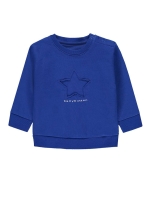 Свитшот для мальчика цвет синий размер 74, Bellybutton (32158)